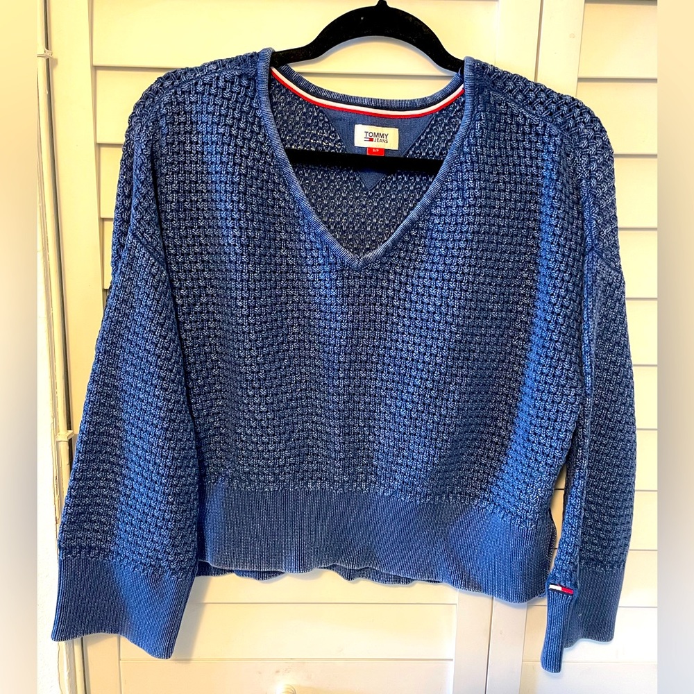 Tommy Hilfiger Open Stitch Pullover Sweater